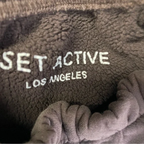 Set Active Heavyweight Sweat Shorts In Espresso Brown Women's Size S - Picture 5 of 8